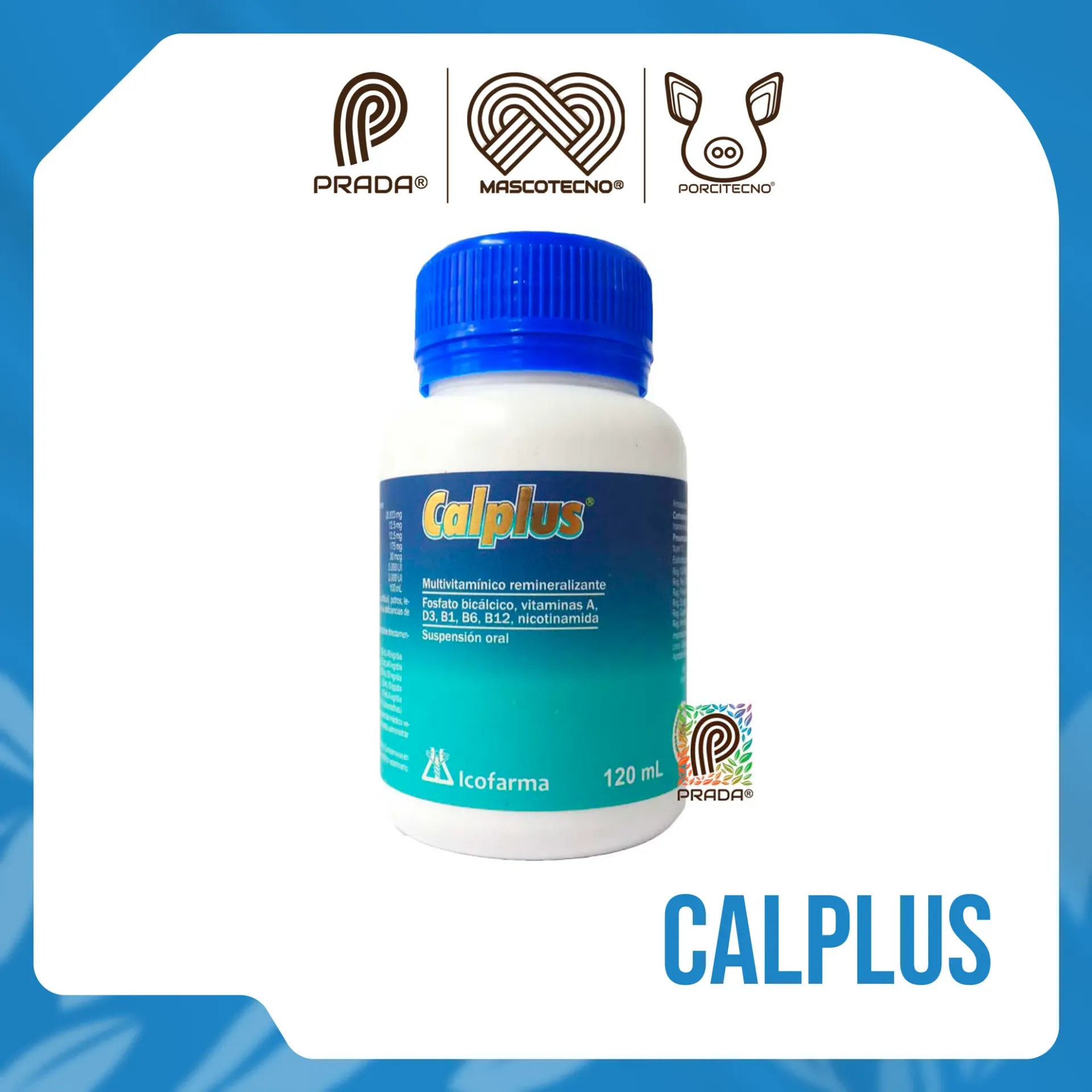 CALPLUS X 120 ML | PRADA SABINC